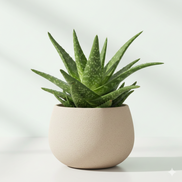 Aloe vera Korphad Gwarpatha medicinal plant in pot – Gayatri Nursery